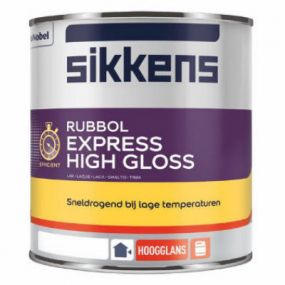 Sikkens Rubbol Express High Gloss sneldrogende hoogglans verf